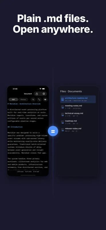Krux - Markdown Editor screenshot 6 of 8