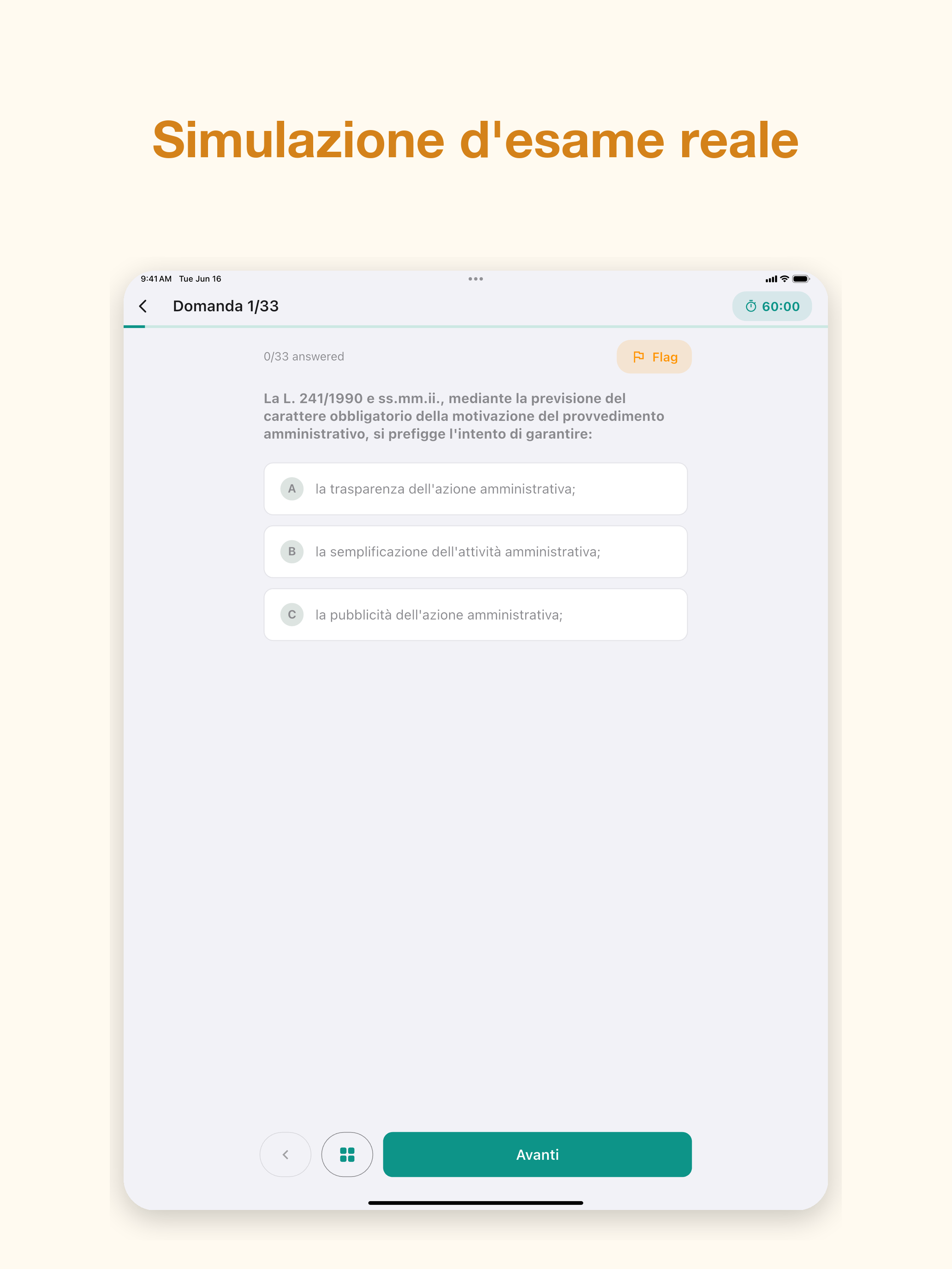 Istruttore Amministrativo Quiz screenshot 8