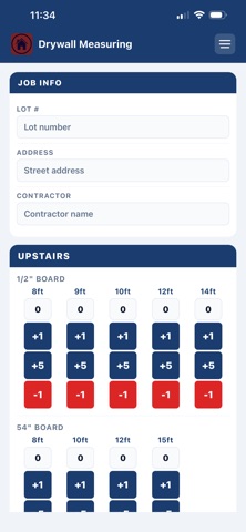 Drywall Measuring screenshot