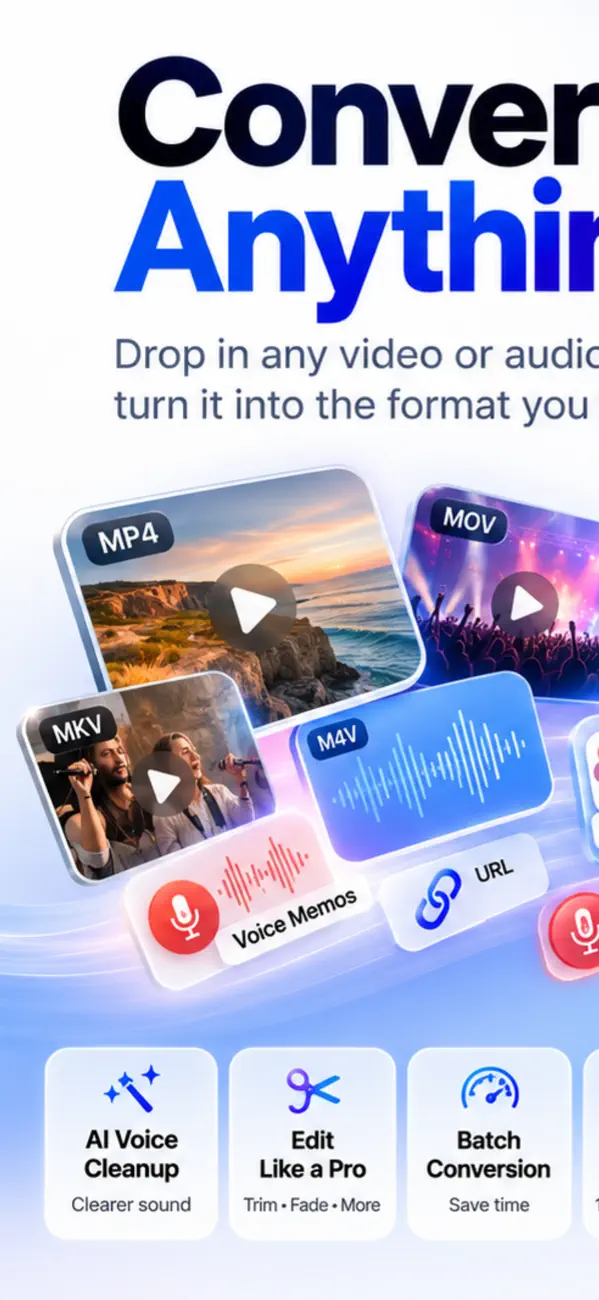 Convertor - Video, Audio, GIF screenshot