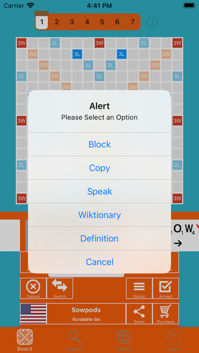 Screenshot #3 pour Word Cheats Solo Solveur