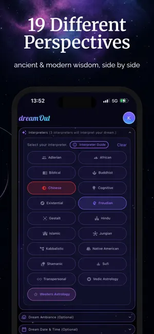dreamOut: AI Dream Interpreter screenshot 2
