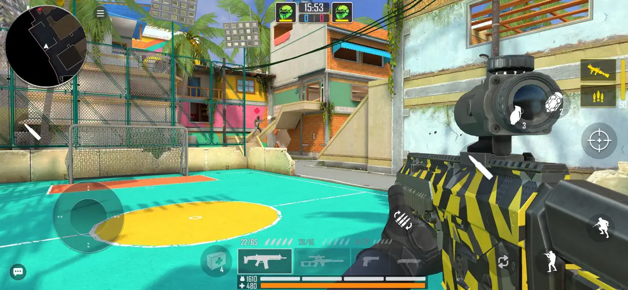 Tactical OPS: Modern Strike iOS Mod IPA screenshot 2 - iOS game interface