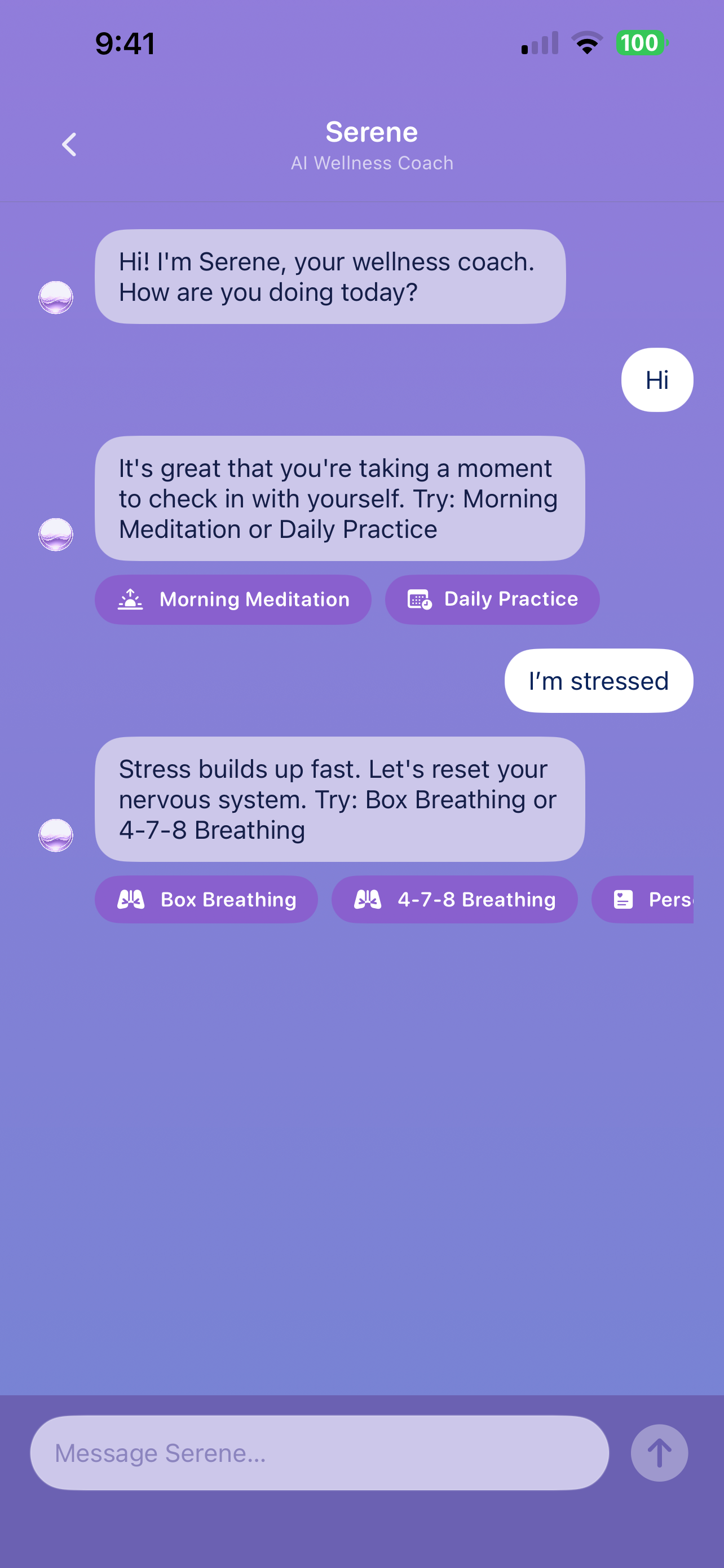 Serene Breathing