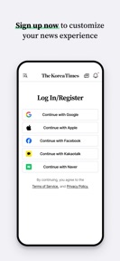 The Korea Times screenshot