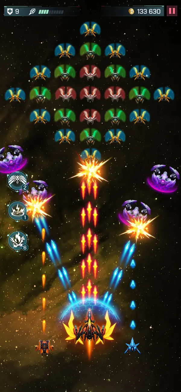 Universe Invader 2: Alien War Hack screenshot 3 - game app interface