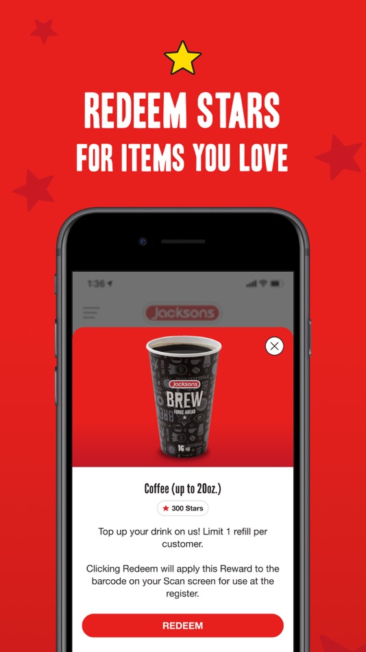 #4. Jacksons Let's Go Rewards (iOS) 由: Jacksons Food Stores, Inc.