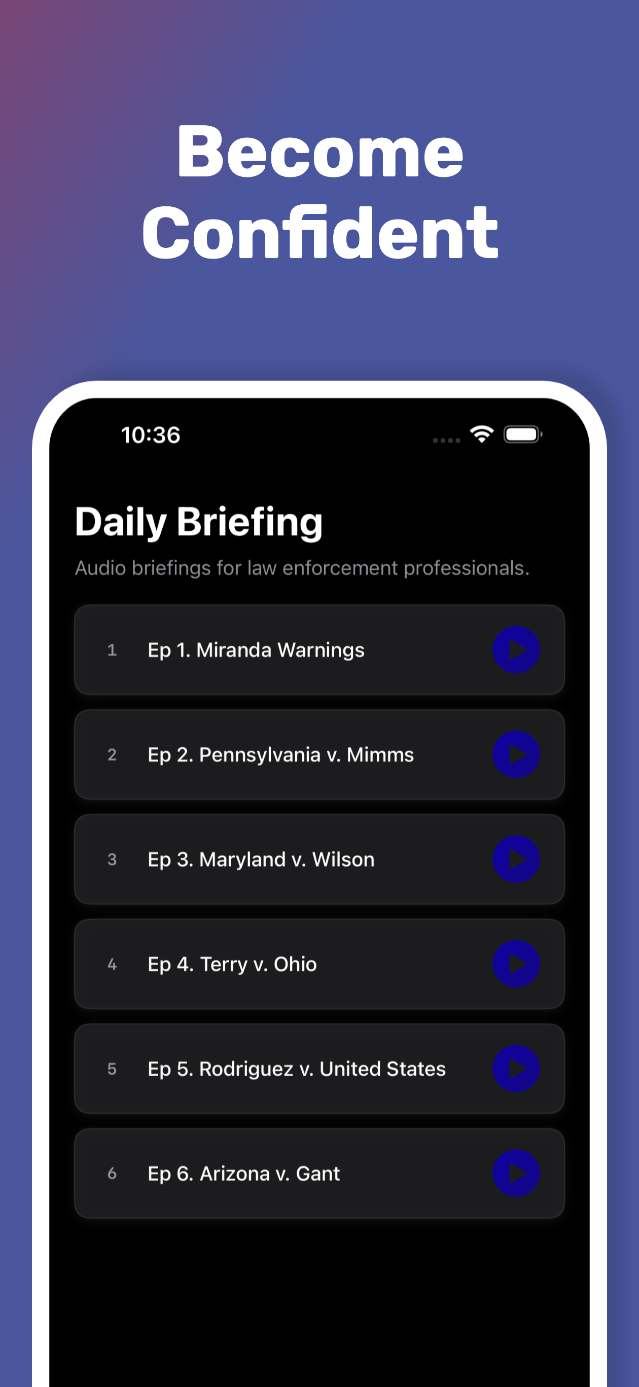 Alpha Cop - Case Law Guide screenshot 4