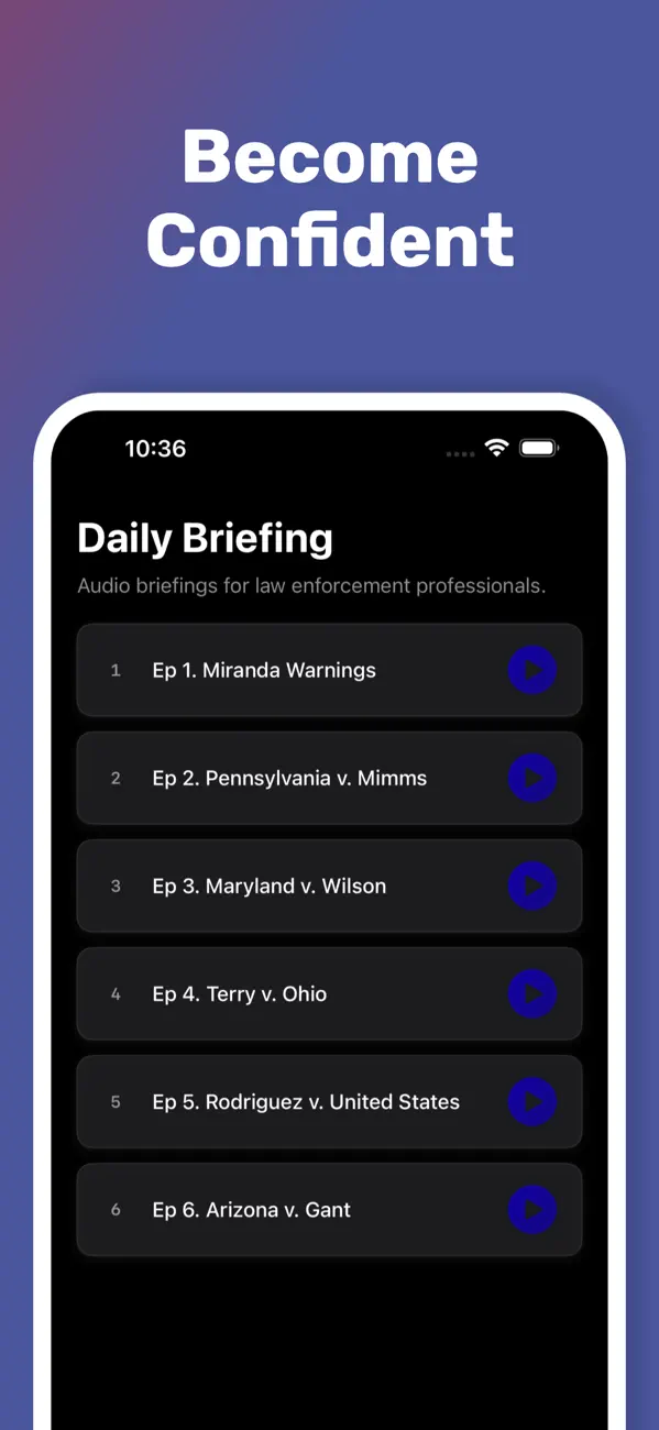 Alpha Cop - Case Law Guide Screenshot 4