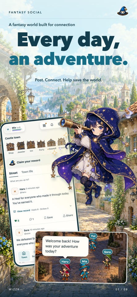 Wizzr: Words Become Magic screenshot 1