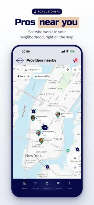 FRENDEX: Book Local Services screenshot 2