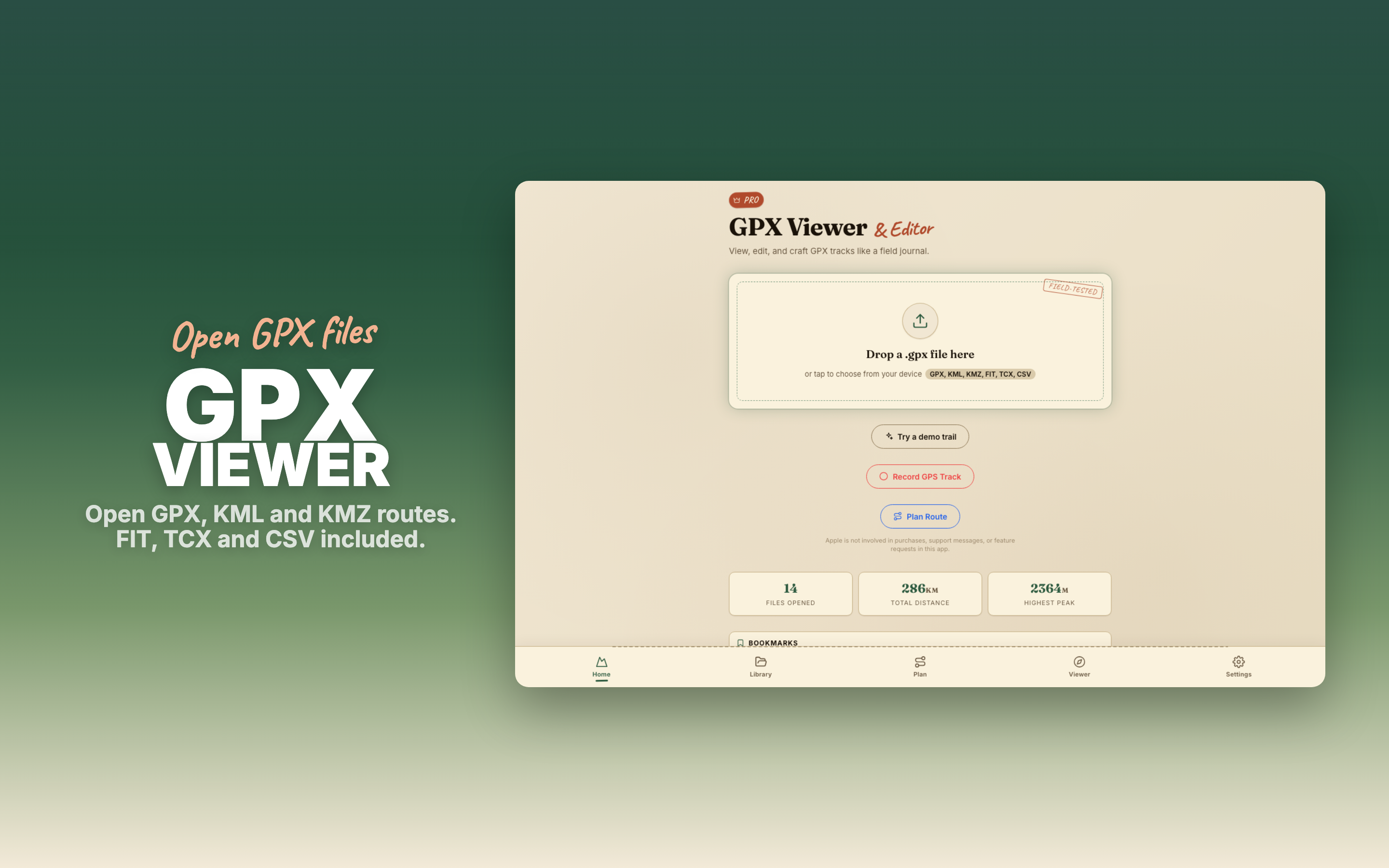 GPX Viewer · GPX Opener Reader