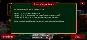 Casino Craps Game screenshot 2