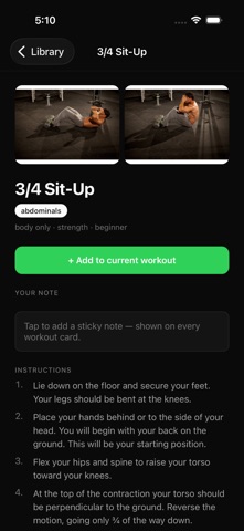 Lean Machine - Gym Tracker Screenshot 5 of 5