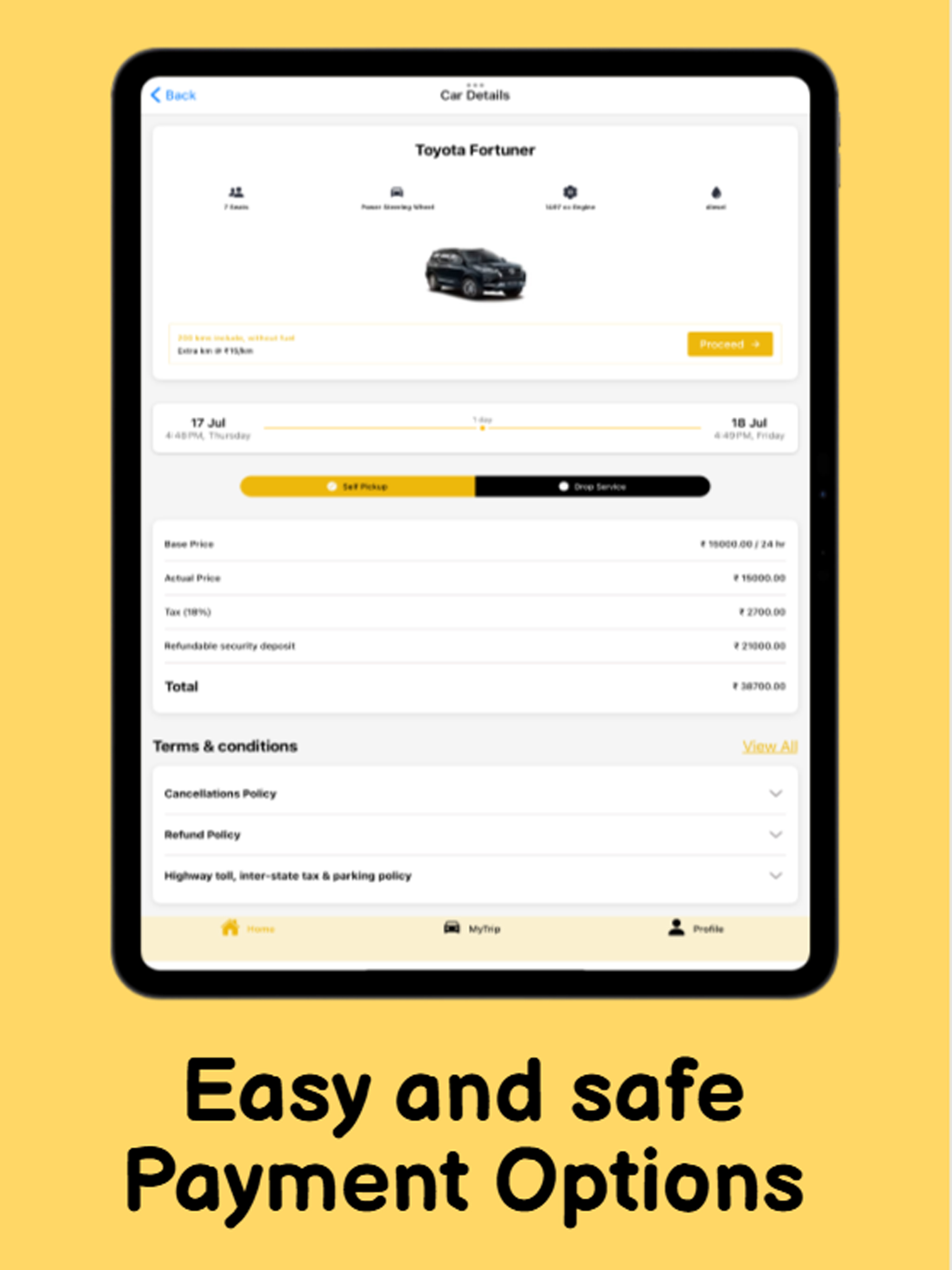 Blackpearl - Car Rental screenshot 8