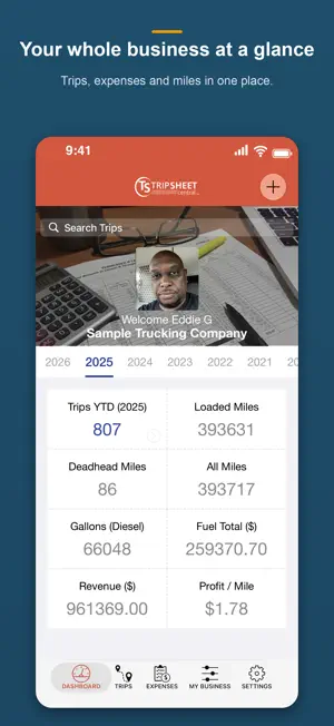 Trip Sheet Central screenshot 3