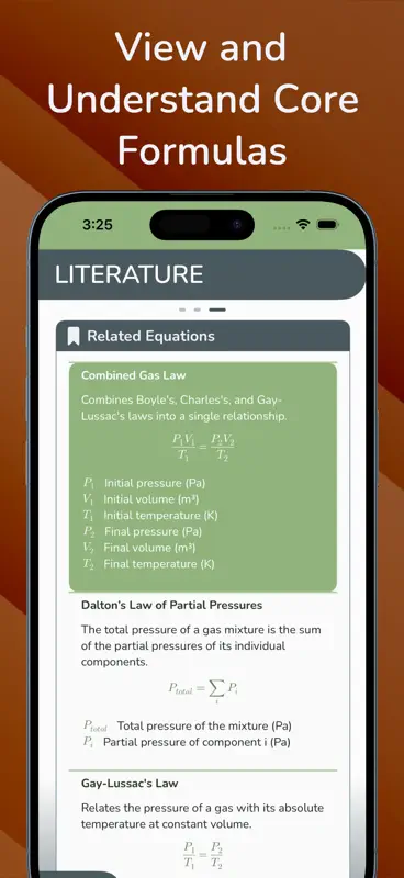 Gas Laws by CA screenshot 6 of 8