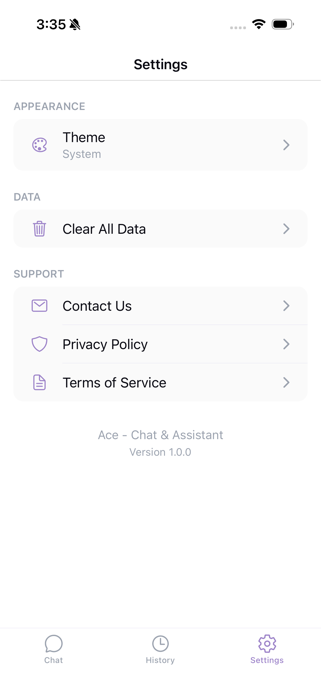 Ace - Chat & Assistant Screenshot 3 of 7