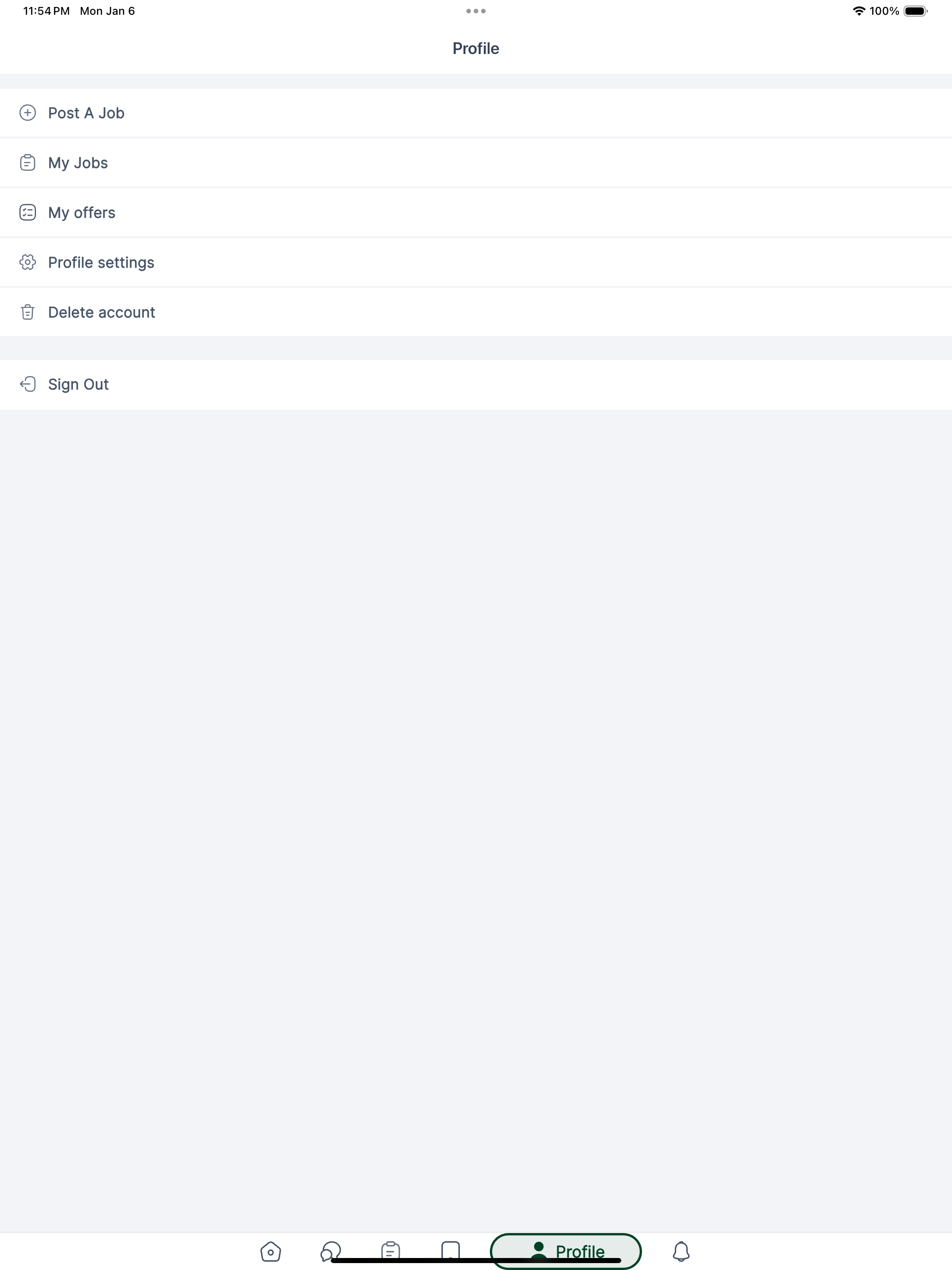 Uplifters Client