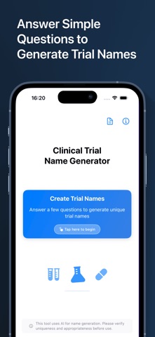 TrialGen: Trial Name Generator screenshot
