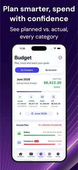 HomeLedger - Family Budgeting screenshot 3