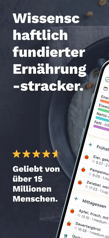 Kalorien Zähler: Cronometer screenshot 1 of 9