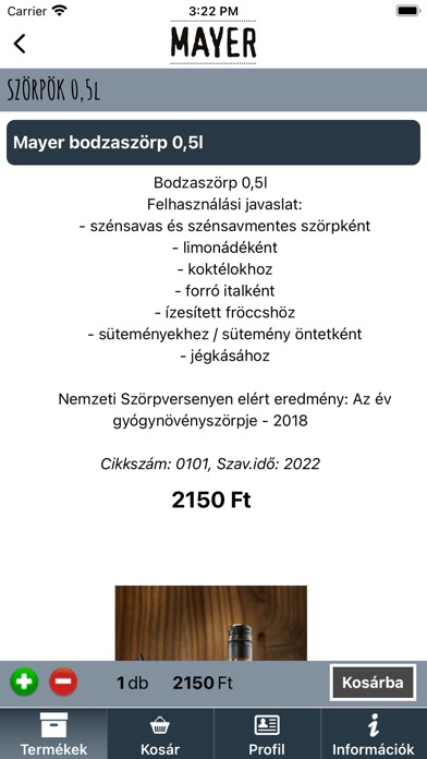 Mayer Szörp Screenshot