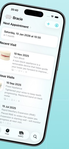 Bracie - Orthodontic Tracker Screenshot 2 of 8