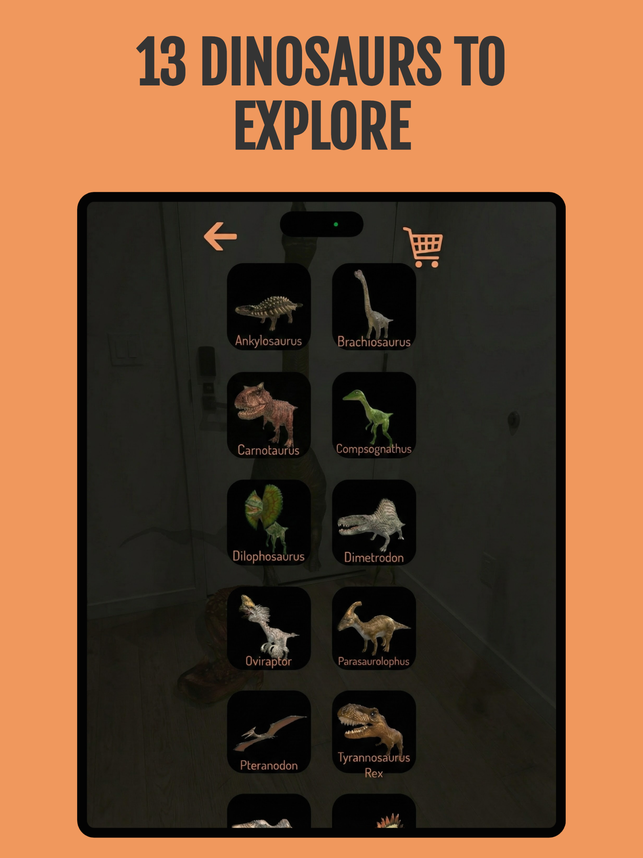 dinosAR Classroom screenshot 11