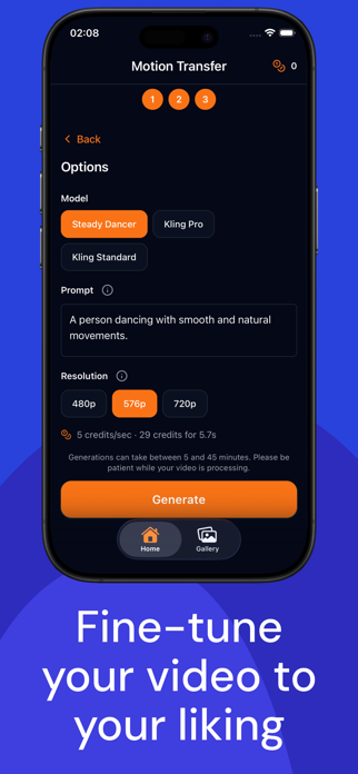 Motion Transfer: AI Dance Screenshot 1 of 3