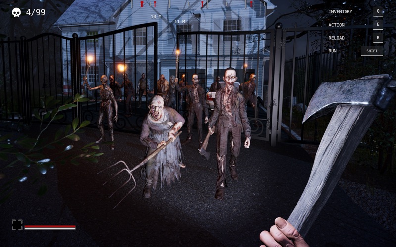Screenshot #1 pour Guerre des Zombies: Horreur 3D