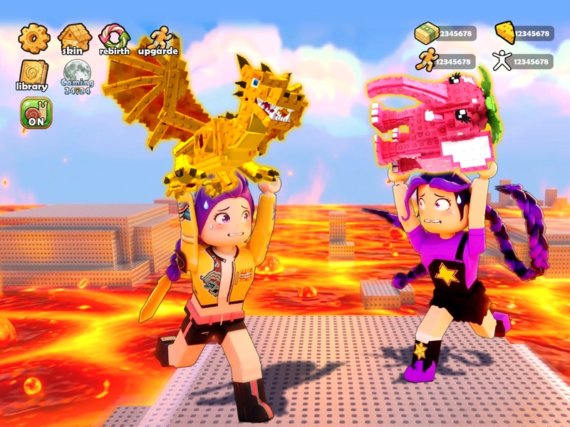 Cheese Brainzot: Lava Survival screenshot 9