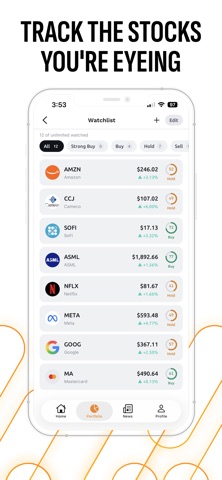 AltIndex: AI Portfolio Manager iPhone screenshot
