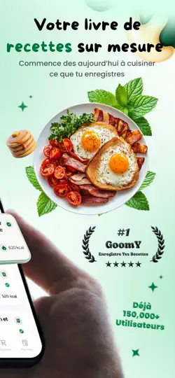 Capture d'écran de GoomY: Enregistre Tes Recettes sur iPhone 2