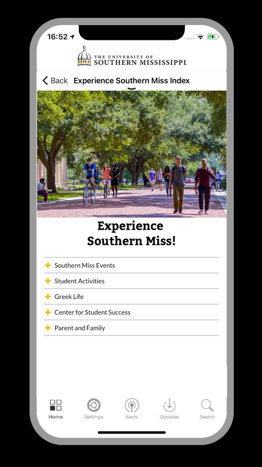 #3. iSouthernMS (iOS) 由: University of Southern Mississippi