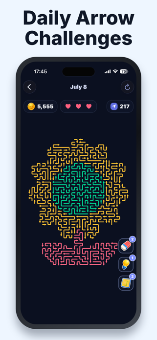 Arrow Puzzle: Arrows Escape Screenshot 2 of 4