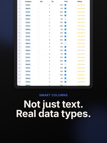 CSV Editor: Smart CSV iPad screenshot