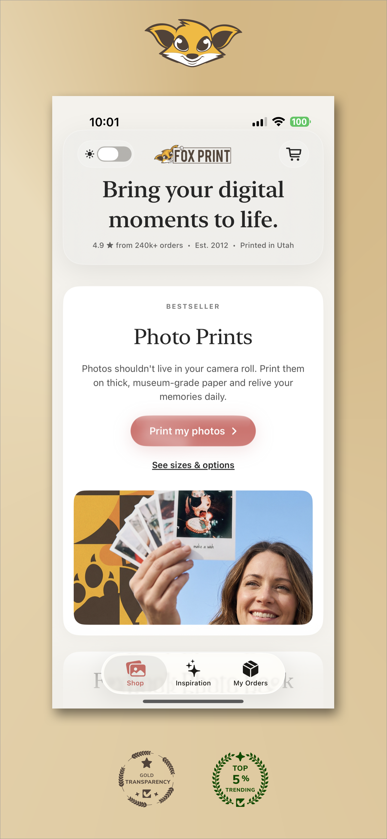 FoxPrint Photo Prints & Magnet