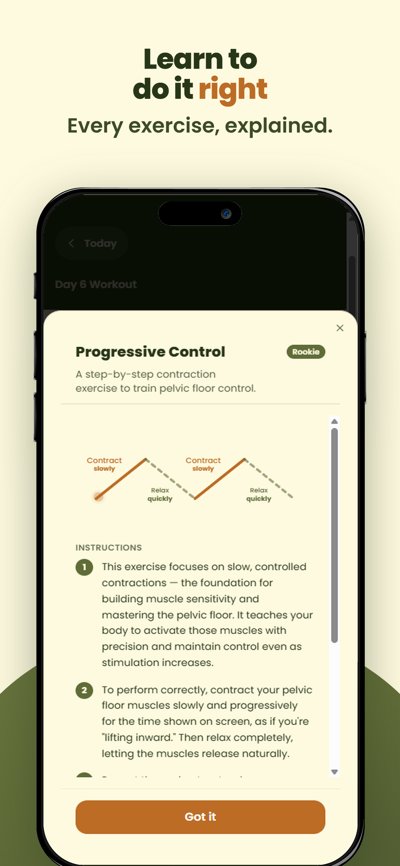 Ritmo: Guided Kegel Training screenshot 3