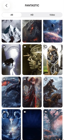 Wallpo iPhone screenshot