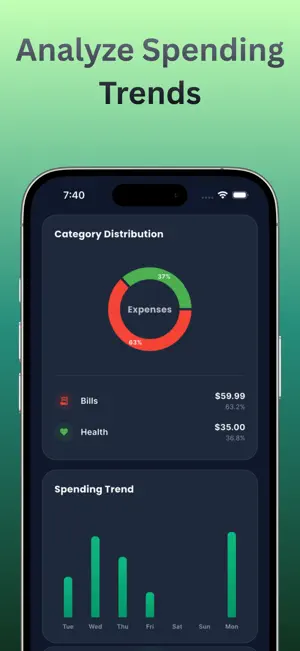 Spendıng simpler budget screenshot 3