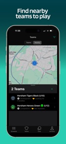 Lineup - Soccer Team App screenshot
