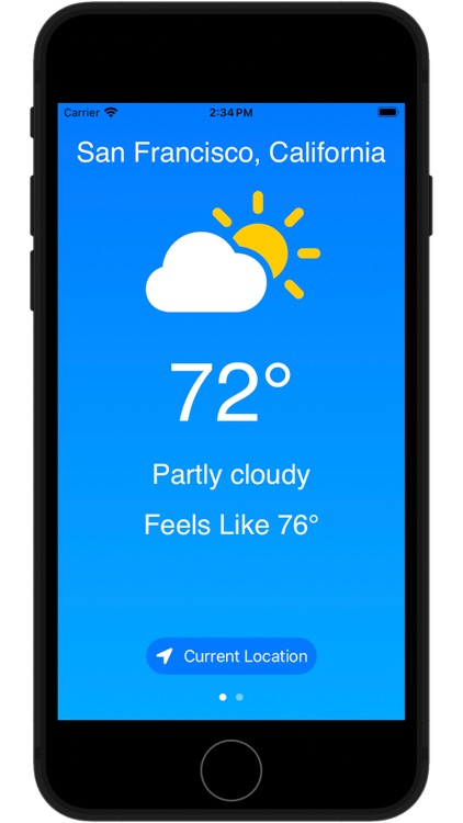 Extremely Simple Weather