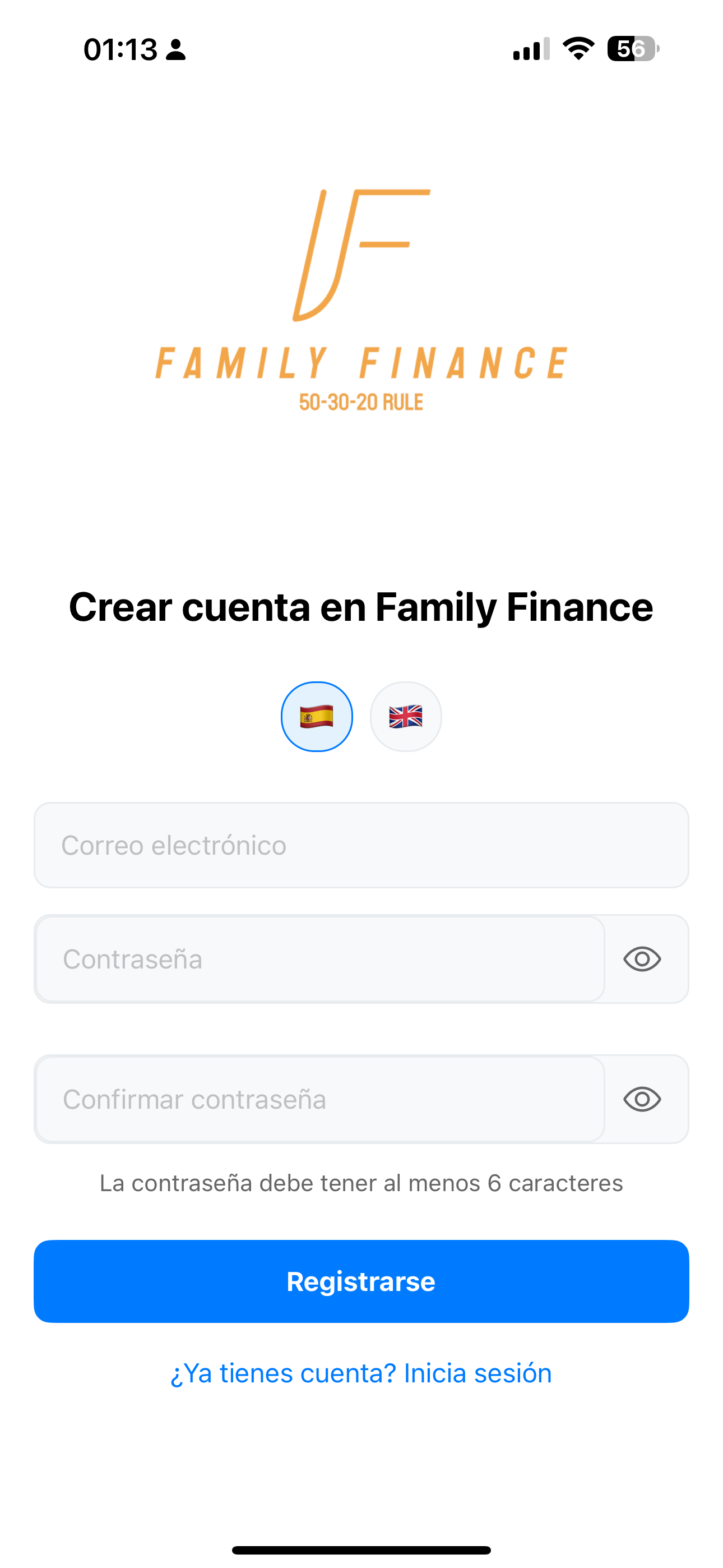 Family Finance 50/30/20 screenshot 3