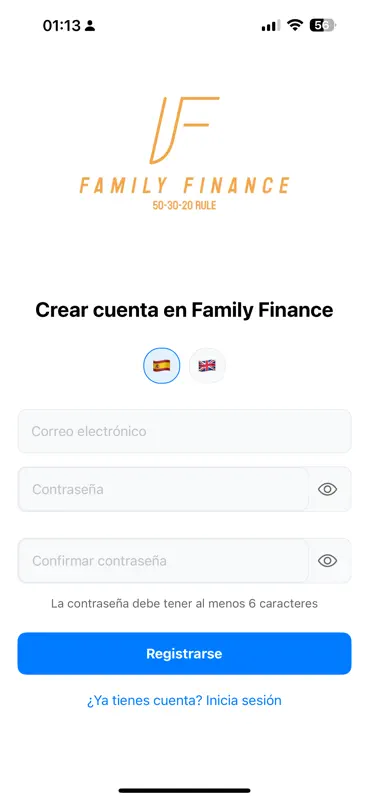 Family Finance 50/30/20 screenshot 3 of 5
