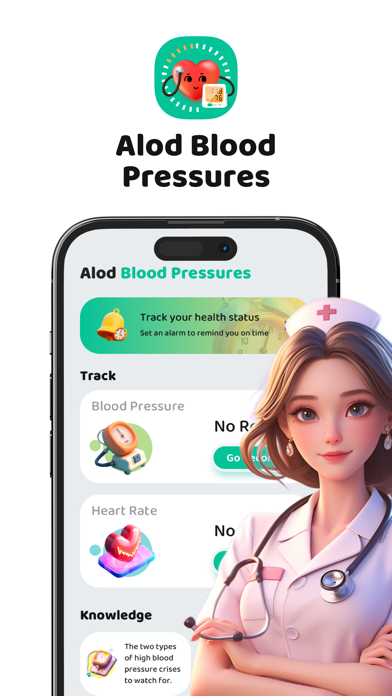AlodBloodPressure:HealthRecord Screenshot