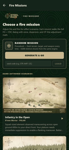 Steel Rain Call for Fire screenshot