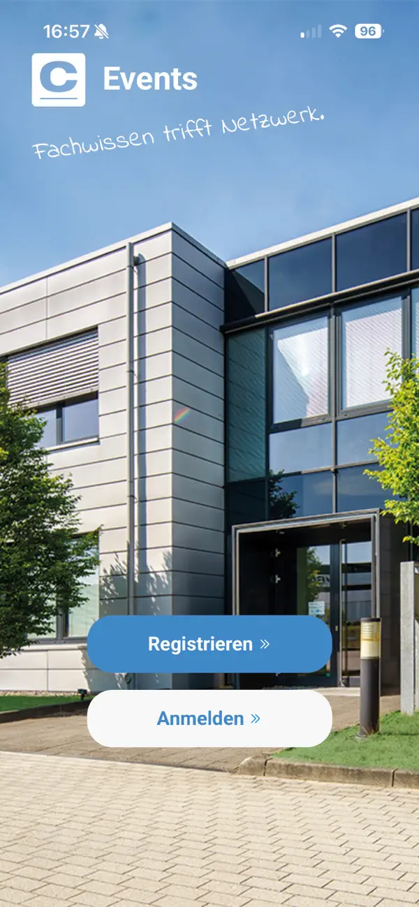Screenshot #1 pour ComLine GmbH Events