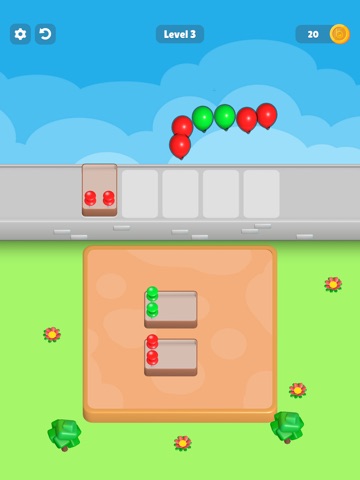 Pop Balloon Rush 3D iPad screenshot