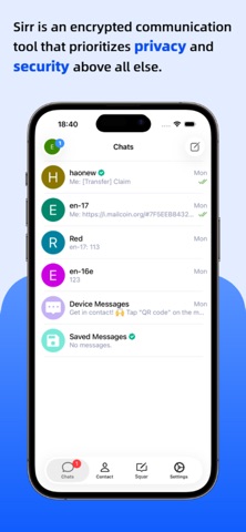 SirrChat Screenshot 2 of 5
